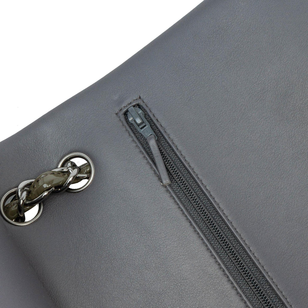 Chanel Jumbo Classic Patent Double Flap