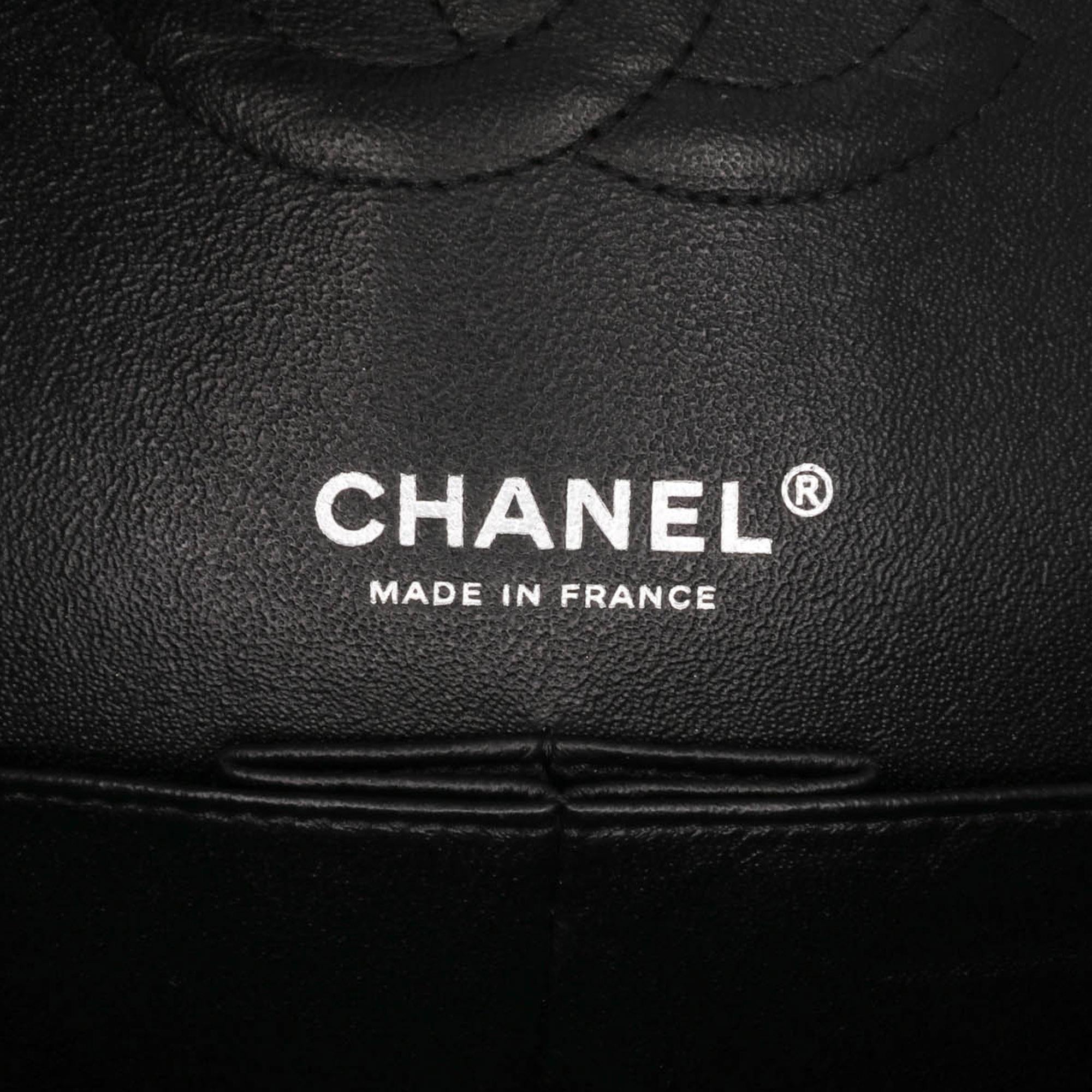 Chanel Jumbo Classic Patent Double Flap