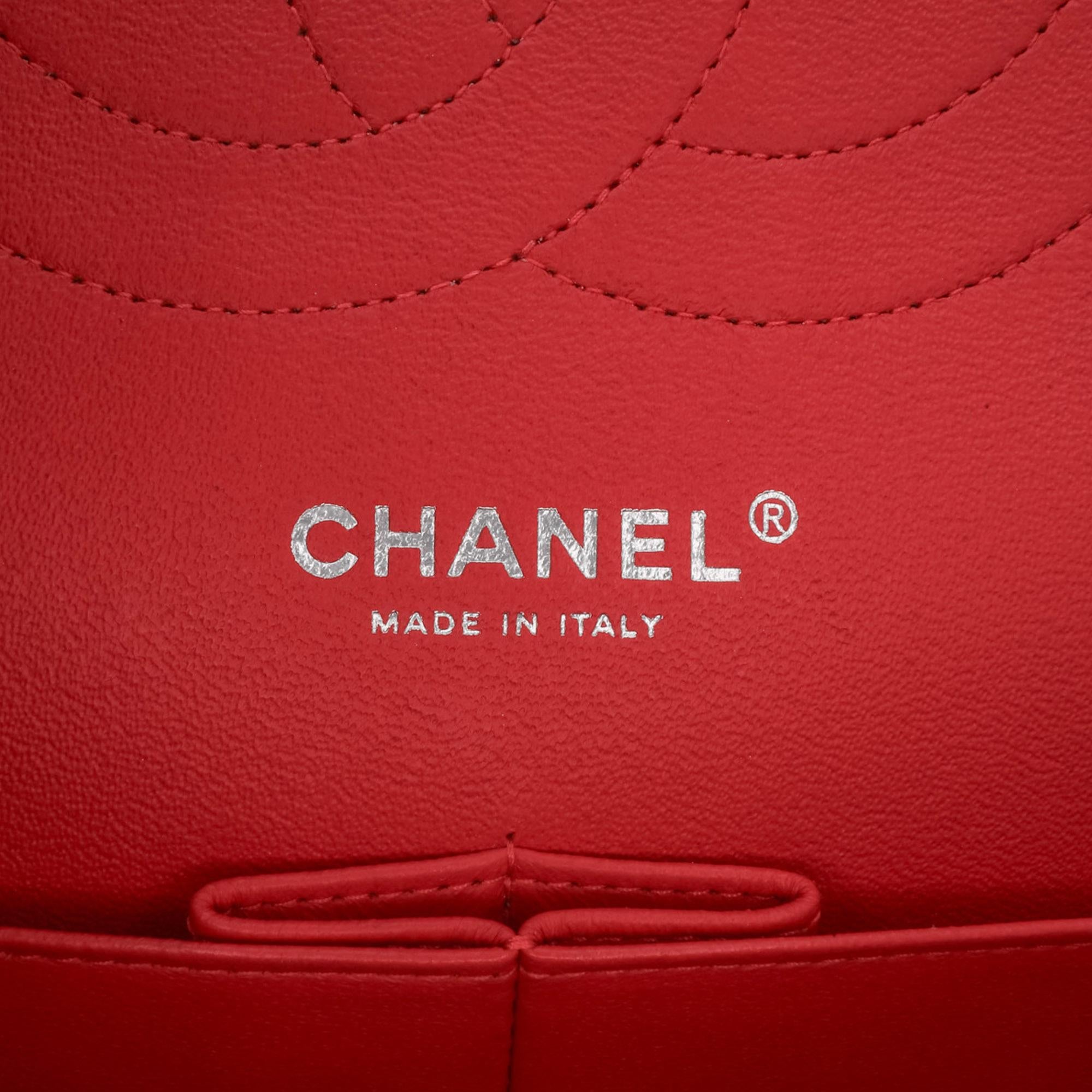 Chanel Jumbo Classic Patent Double Flap