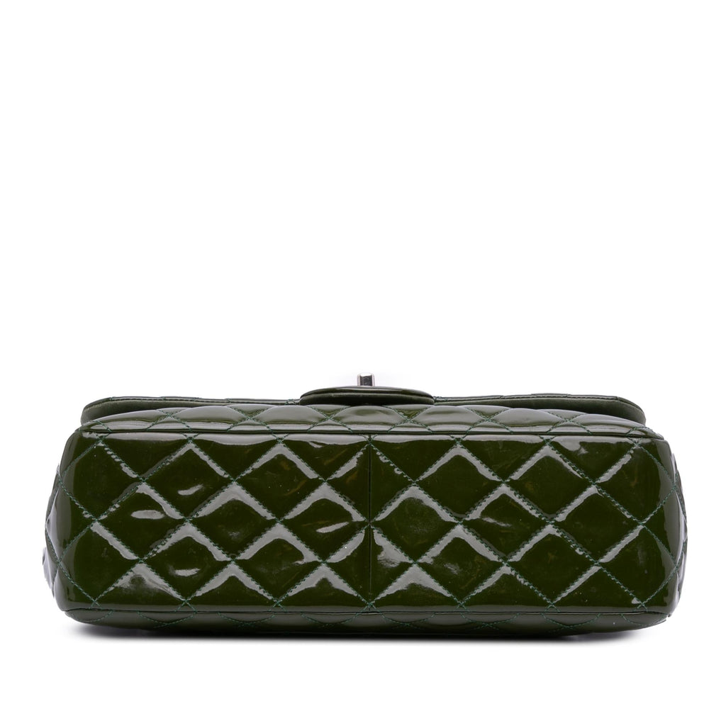 Chanel Jumbo Classic Patent Double Flap