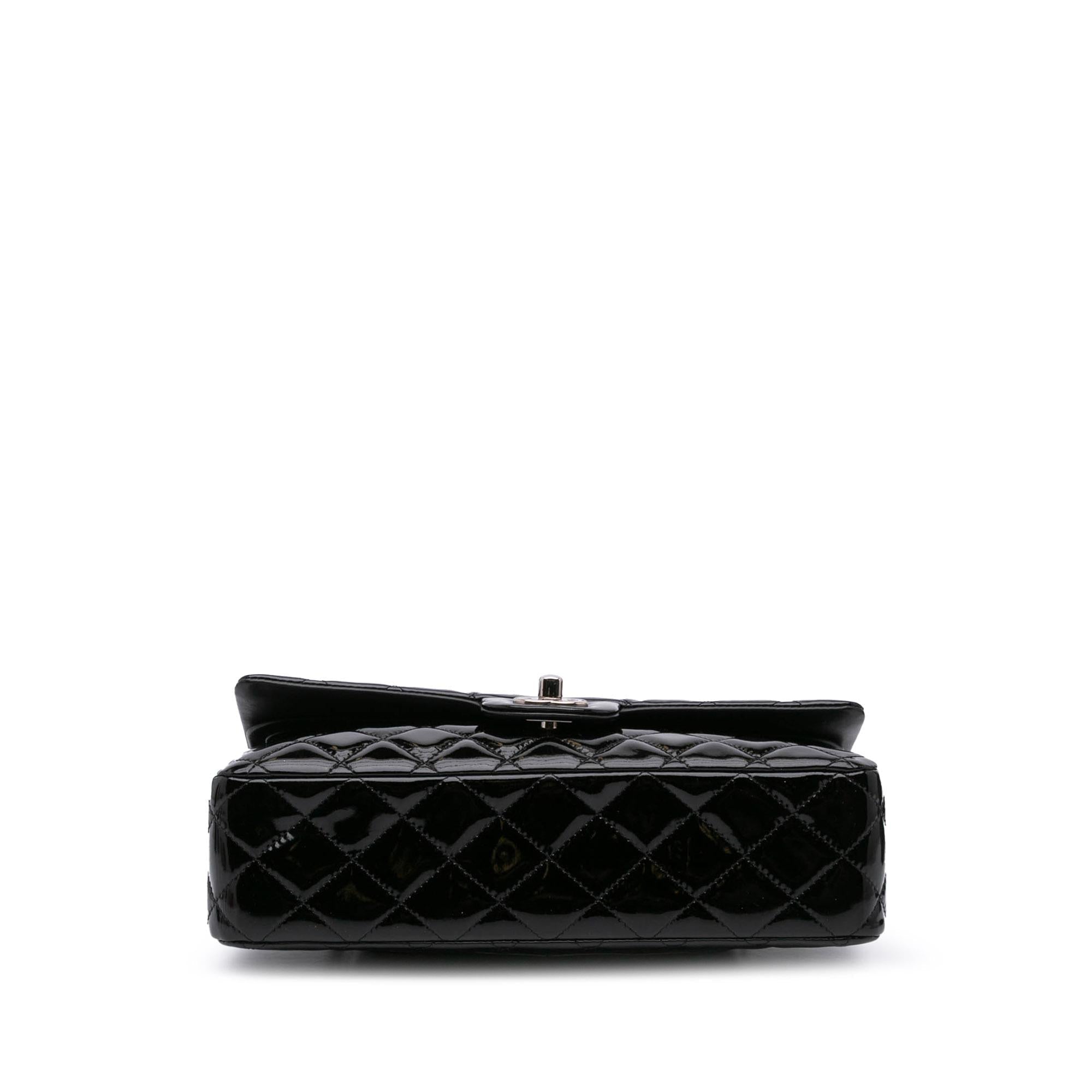 Chanel Jumbo Classic Patent Double Flap