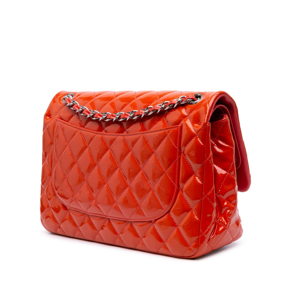 Chanel Jumbo Classic Patent Double Flap