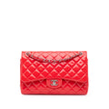 Chanel Jumbo Classic Patent Double Flap