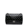Chanel Jumbo Classic Patent Double Flap
