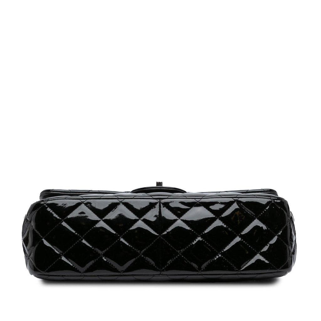 Chanel Jumbo Classic Patent Double Flap