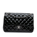 Chanel Jumbo Classic Patent Double Flap