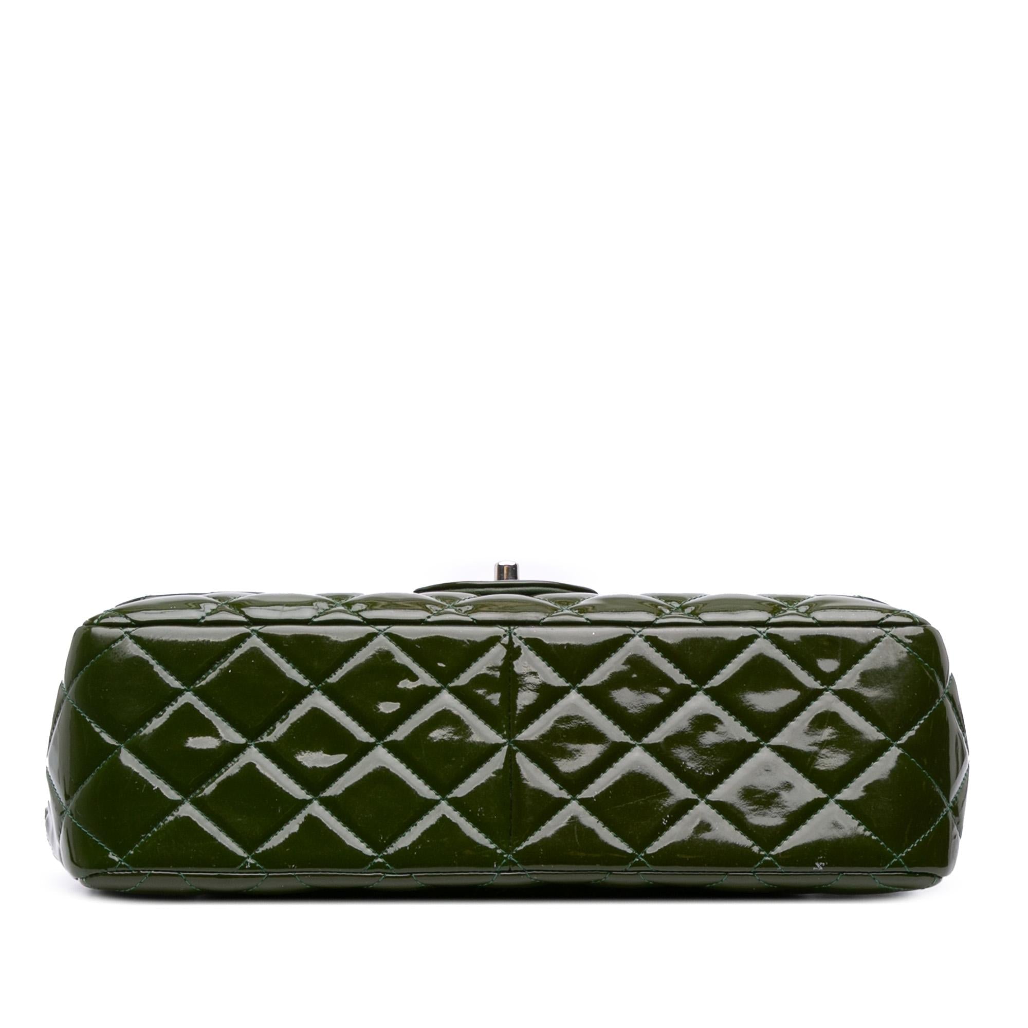 Chanel Jumbo Classic Patent Double Flap