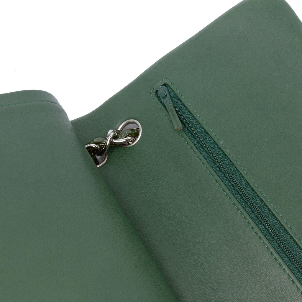 Chanel Jumbo Classic Patent Double Flap