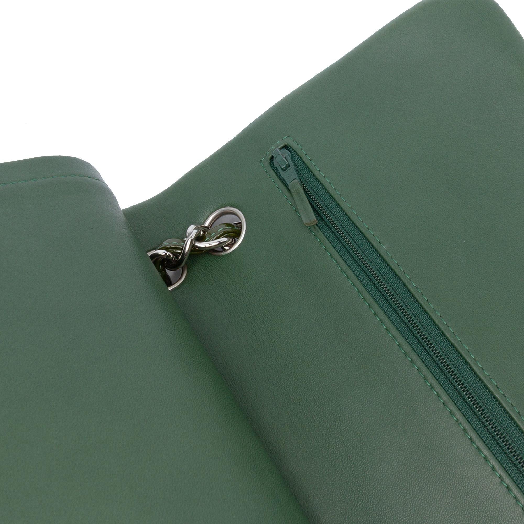 Chanel Jumbo Classic Patent Double Flap