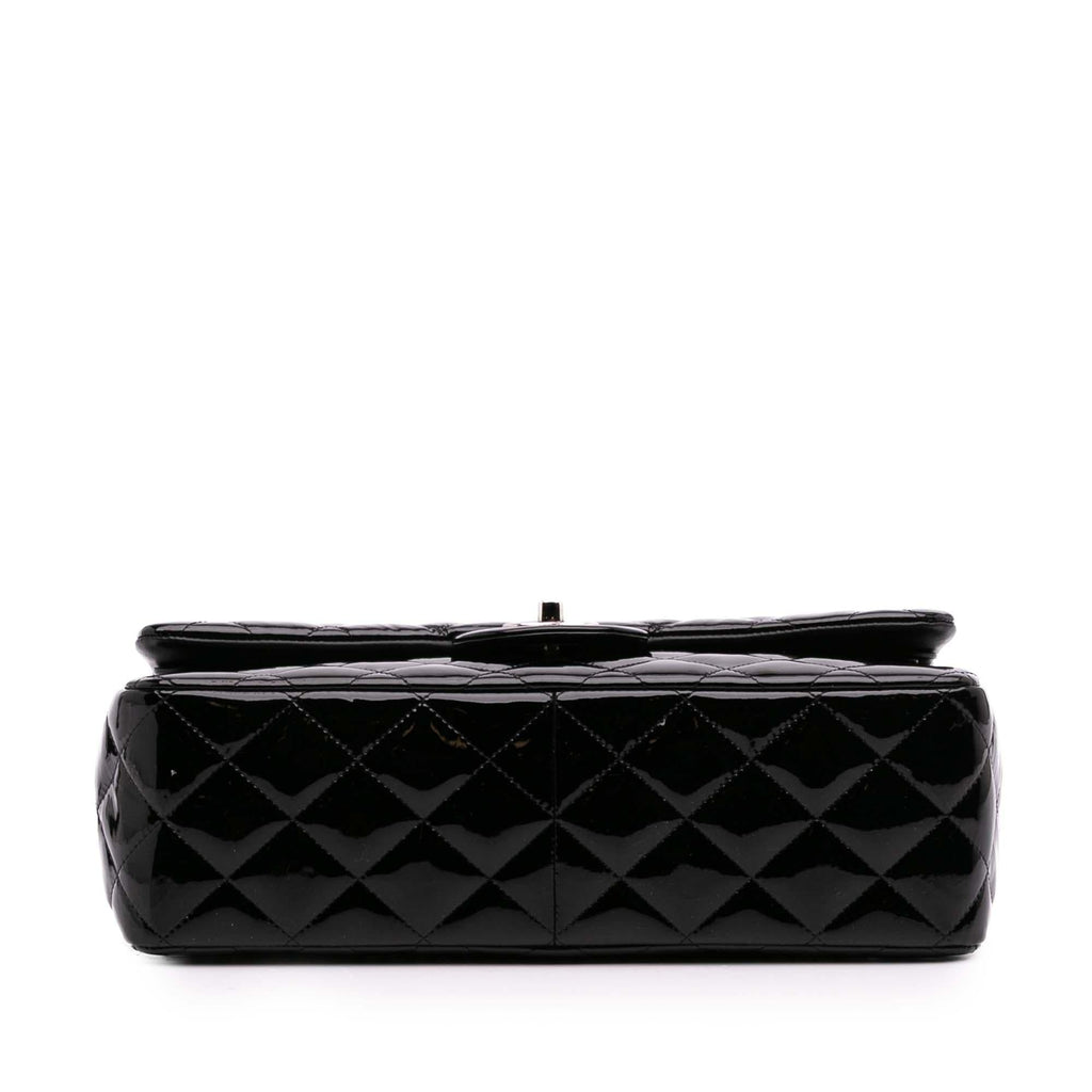 Chanel Jumbo Classic Patent Double Flap