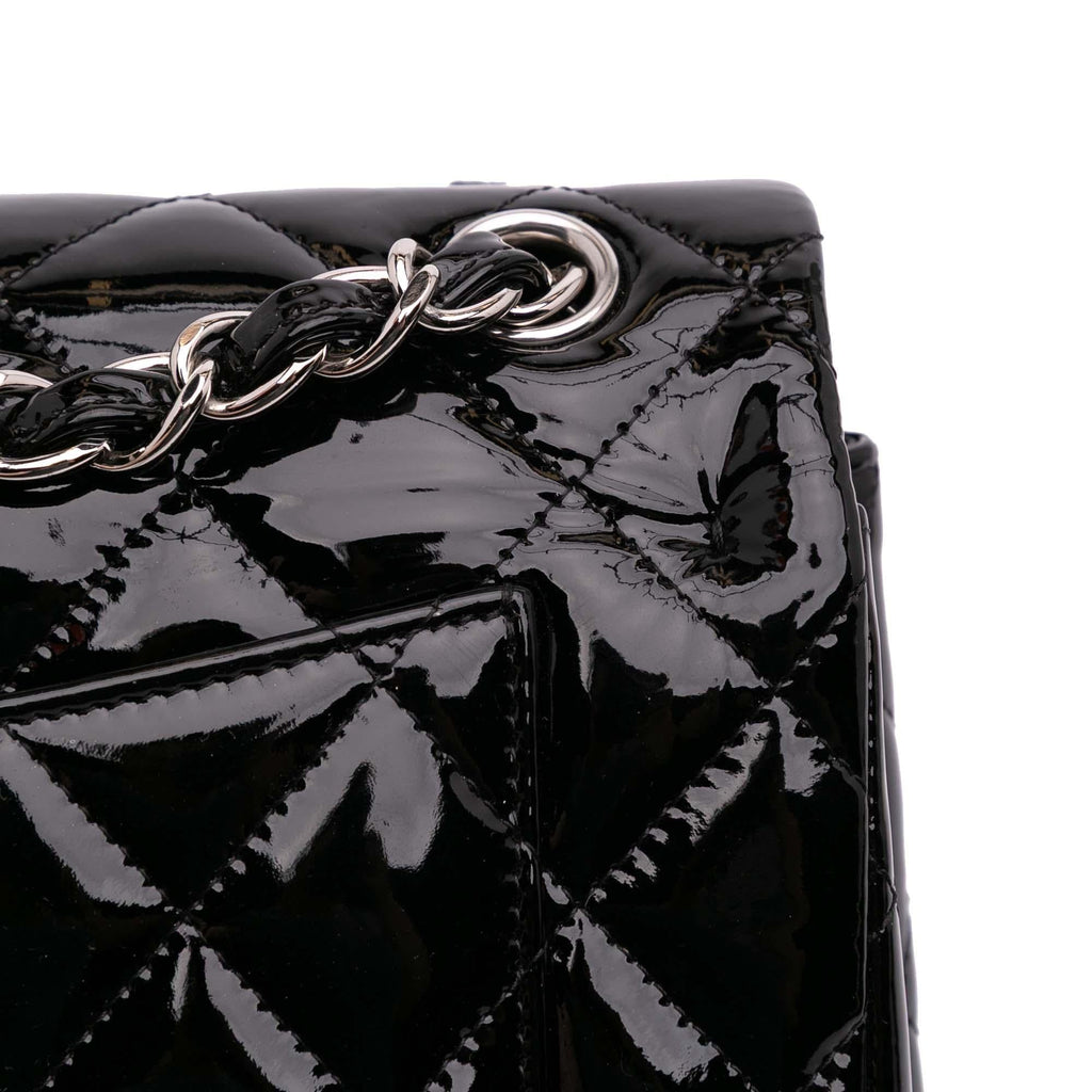 Chanel Jumbo Classic Patent Double Flap