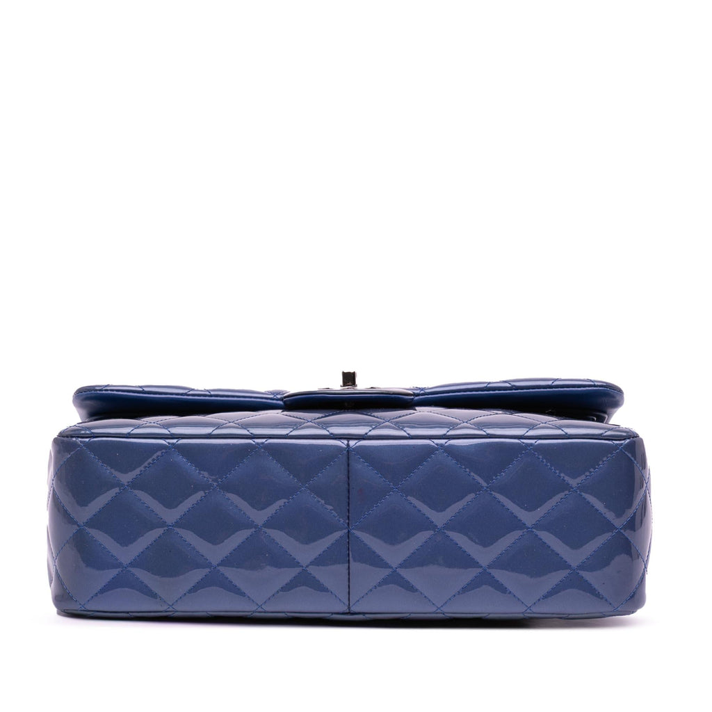 Chanel Jumbo Classic Patent Double Flap