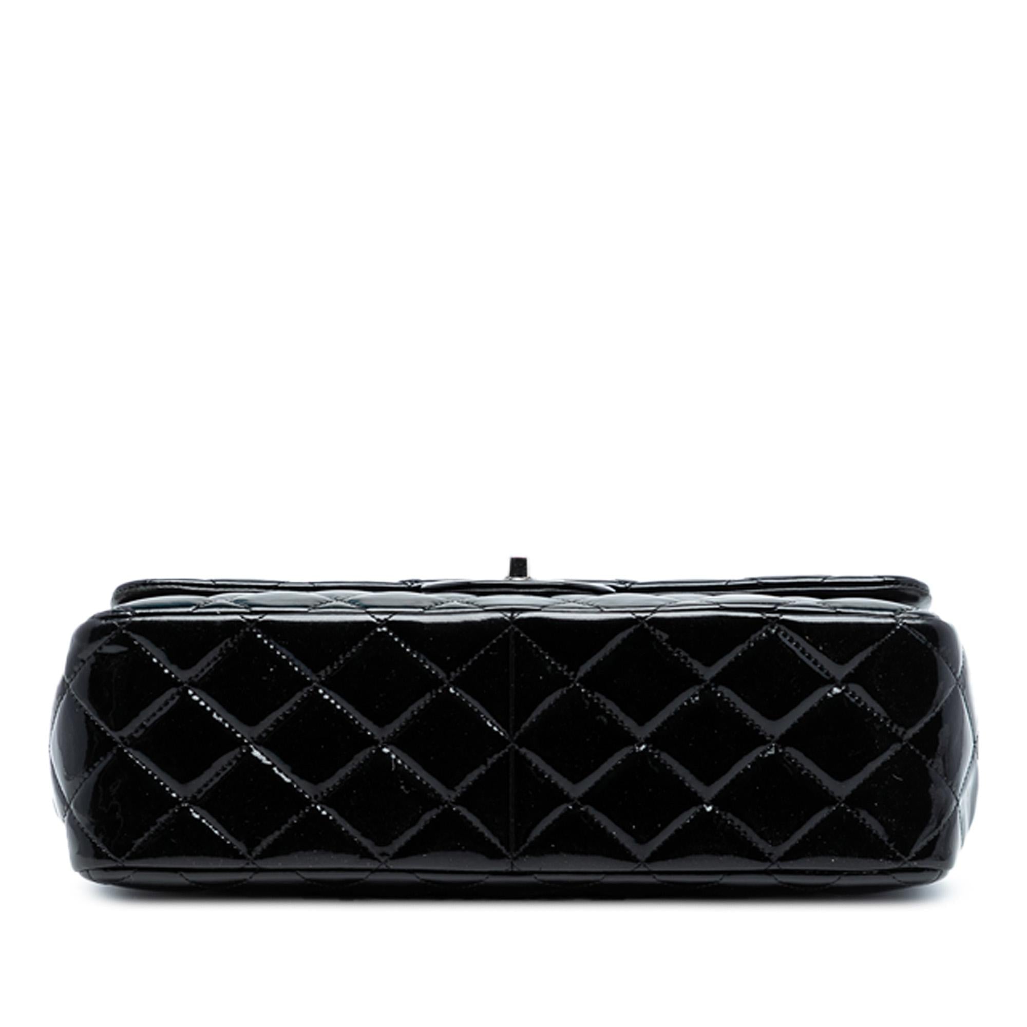 Chanel Jumbo Classic Patent Double Flap