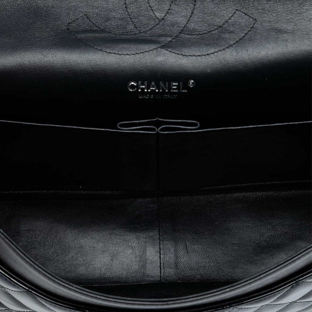 Chanel Jumbo Classic Patent Double Flap