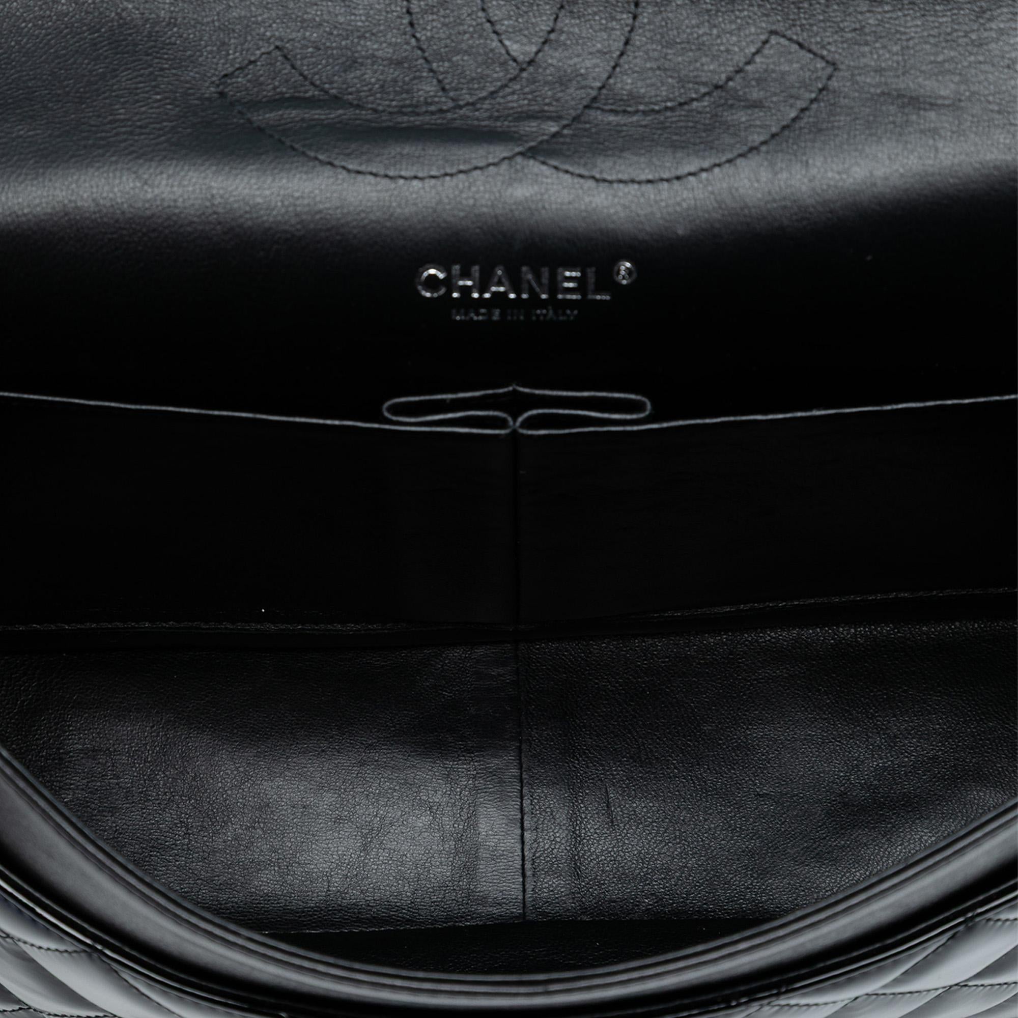 Chanel Jumbo Classic Patent Double Flap
