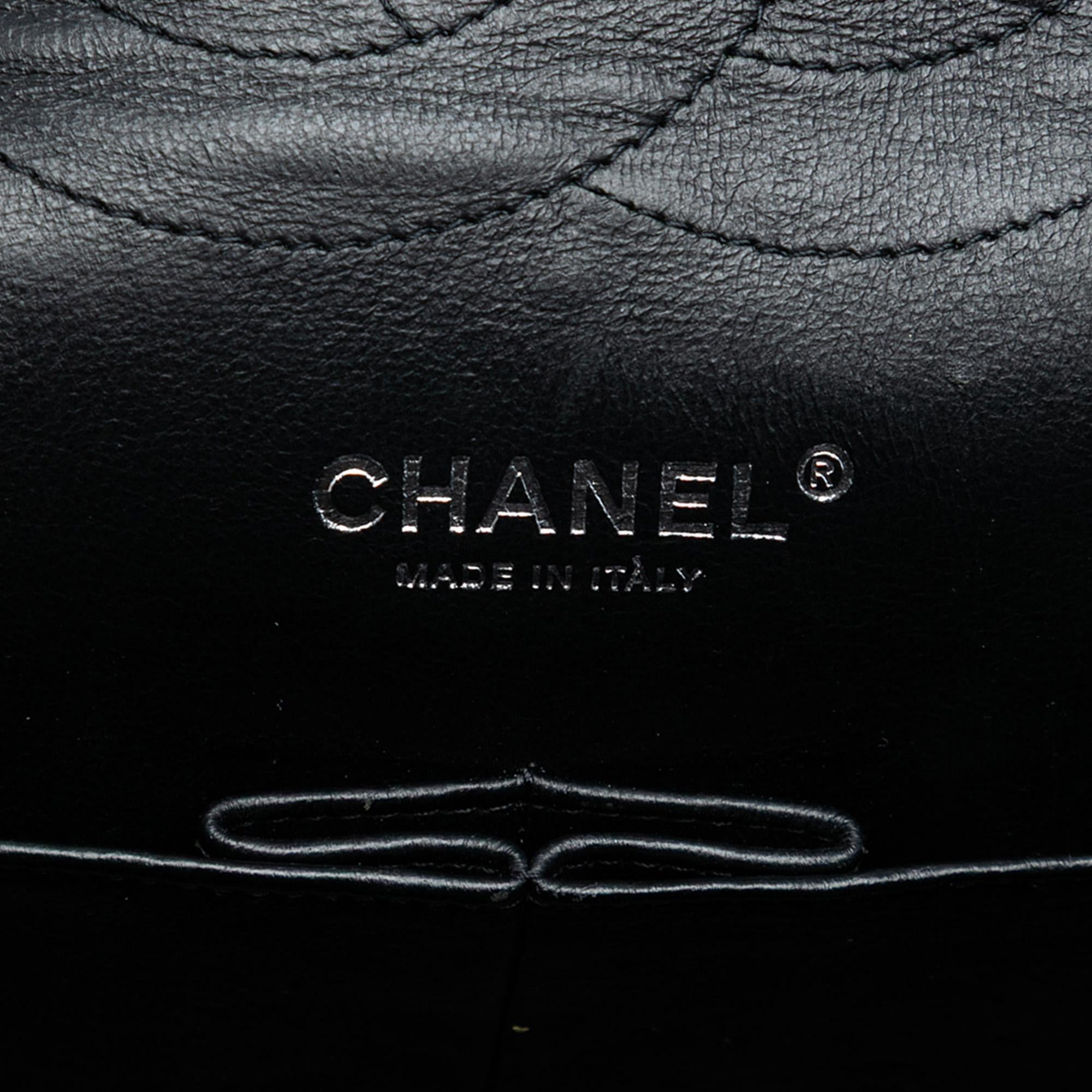 Chanel Jumbo Classic Patent Double Flap