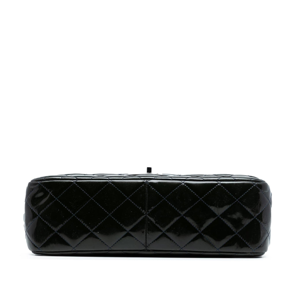 Chanel Jumbo Classic Patent Double Flap