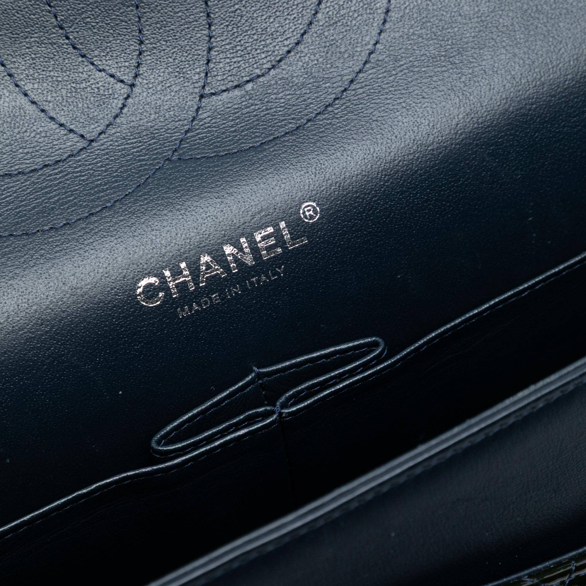 Chanel Jumbo Classic Patent Double Flap