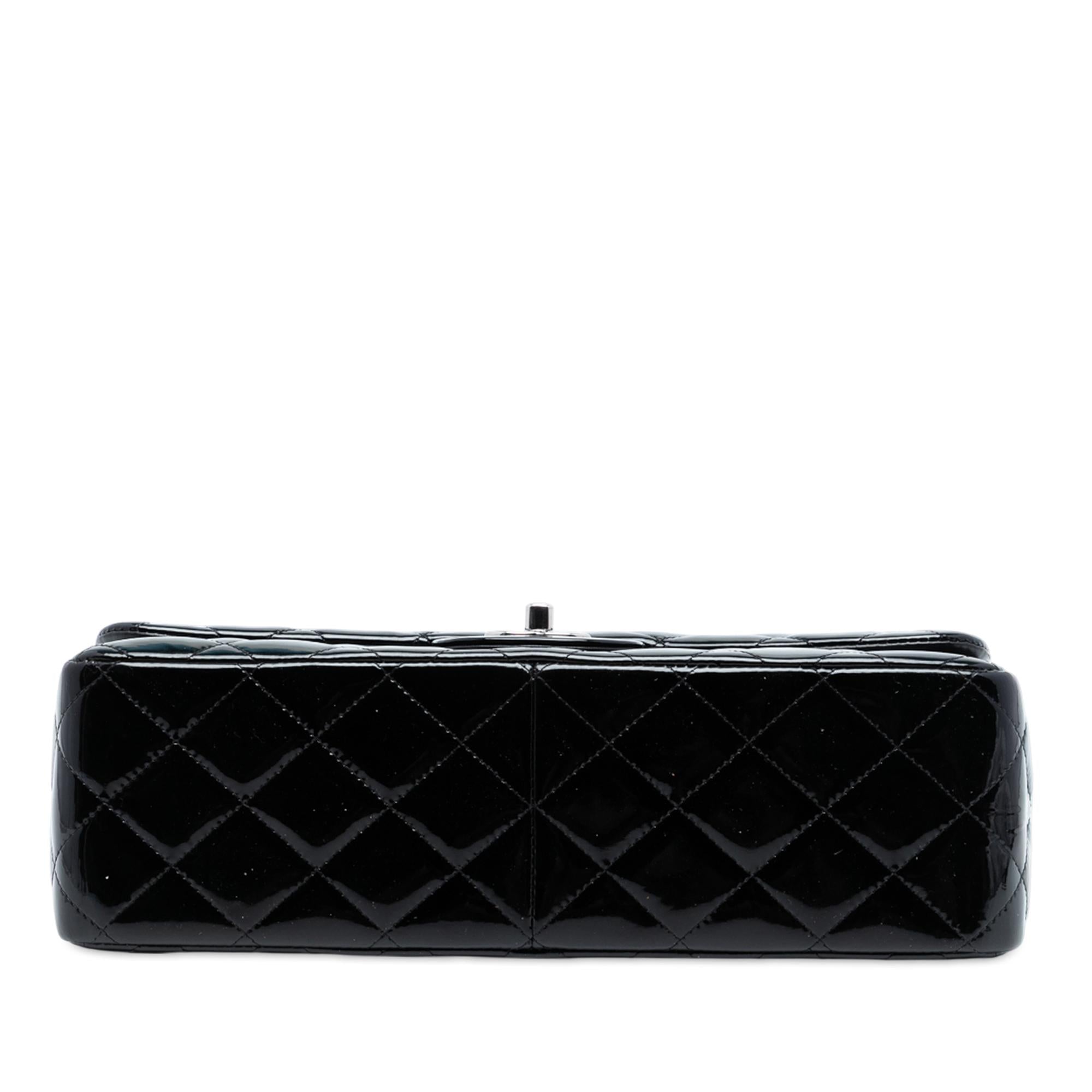 Chanel Jumbo Classic Patent Double Flap