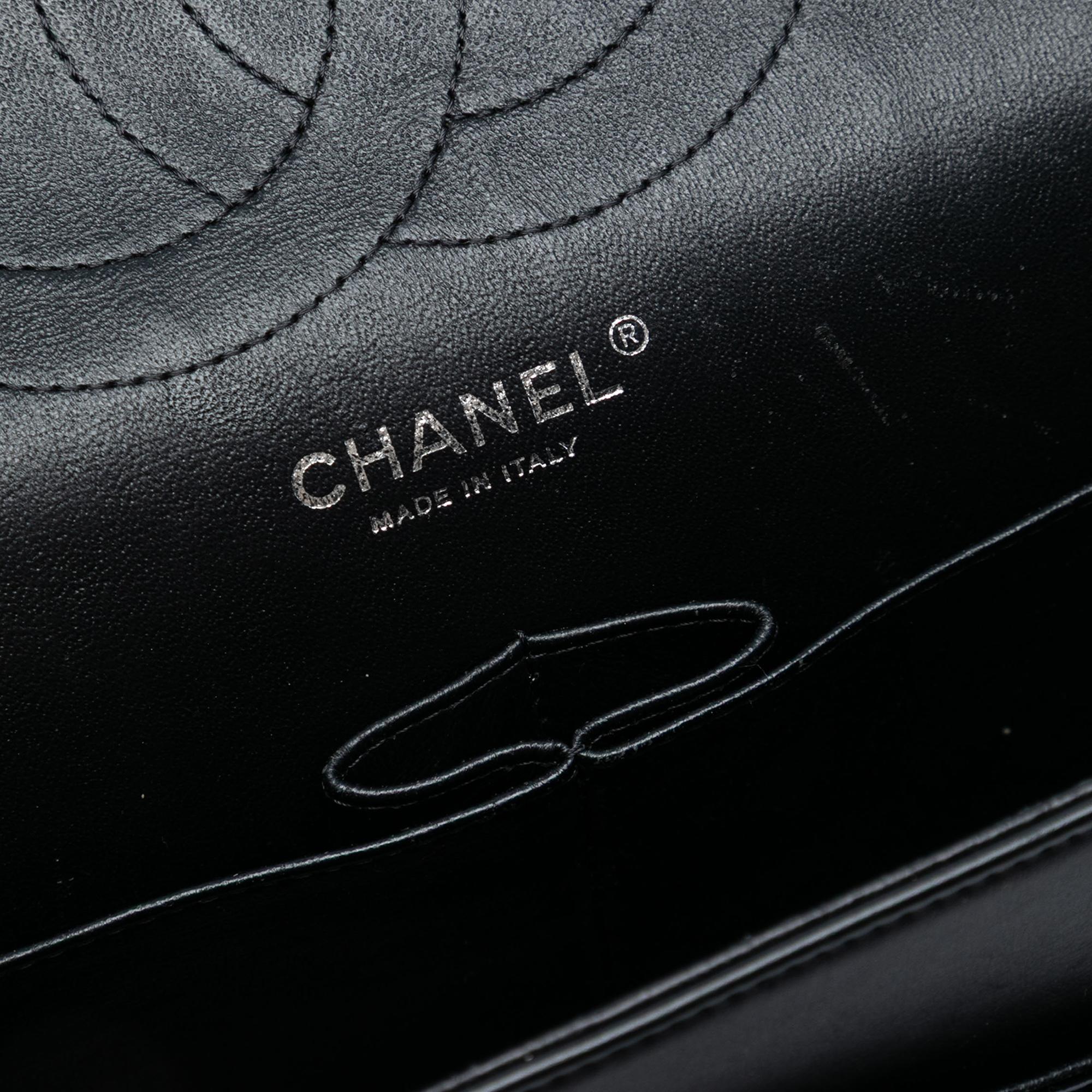 Chanel Jumbo Classic Patent Double Flap