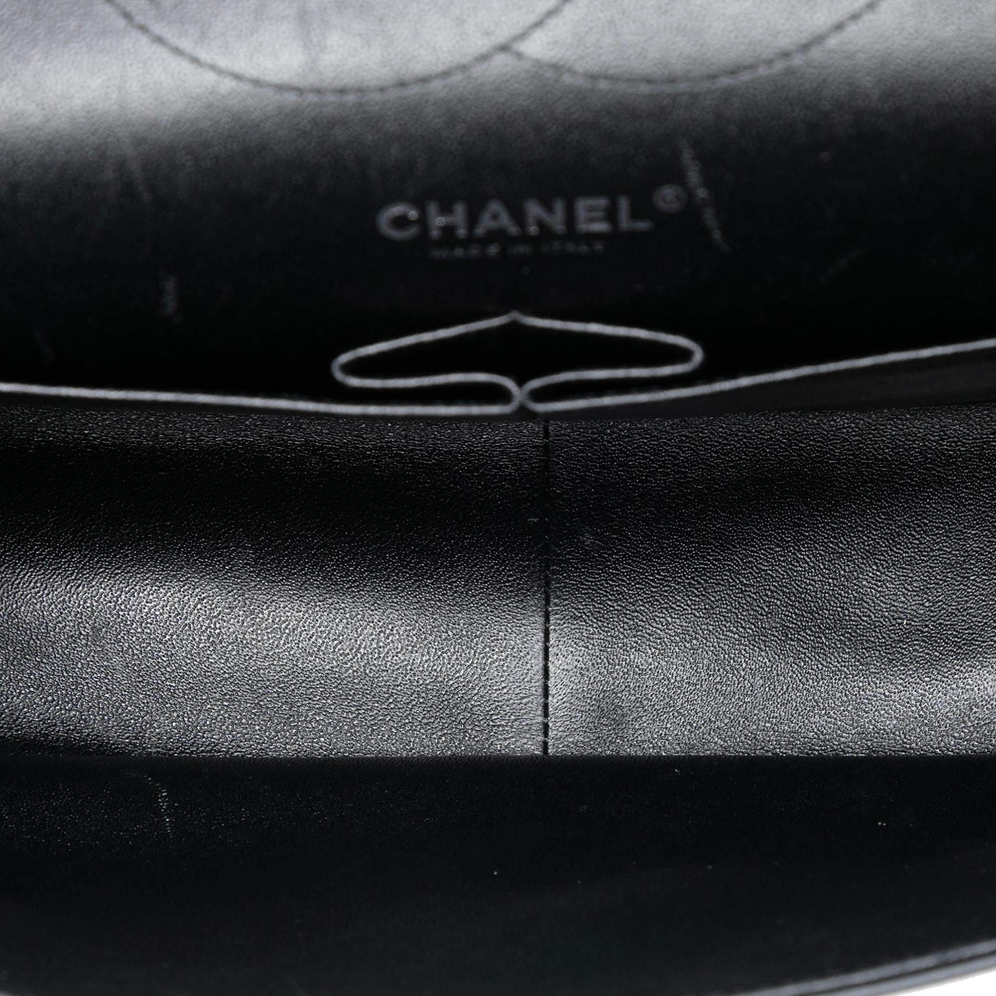 Chanel Jumbo Classic Patent Double Flap