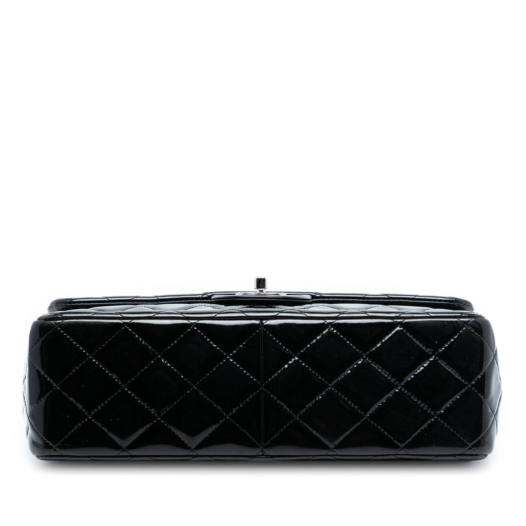 Chanel Jumbo Classic Patent Double Flap