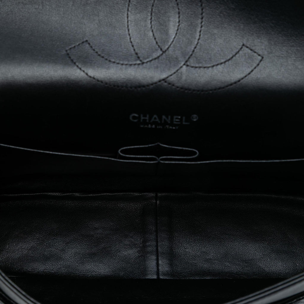 Chanel Jumbo Classic Patent Double Flap