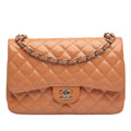 Chanel Jumbo Classic Patent Double Flap