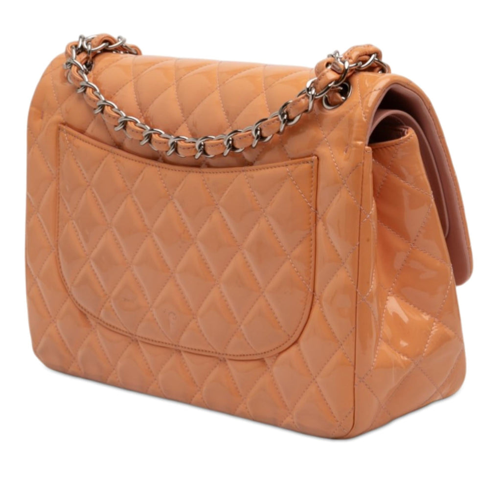 Chanel Jumbo Classic Patent Double Flap