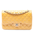 Chanel Jumbo Classic Patent Double Flap