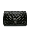 Chanel Jumbo Classic Patent Single Flap Bag (SHG-WIi3Tf)