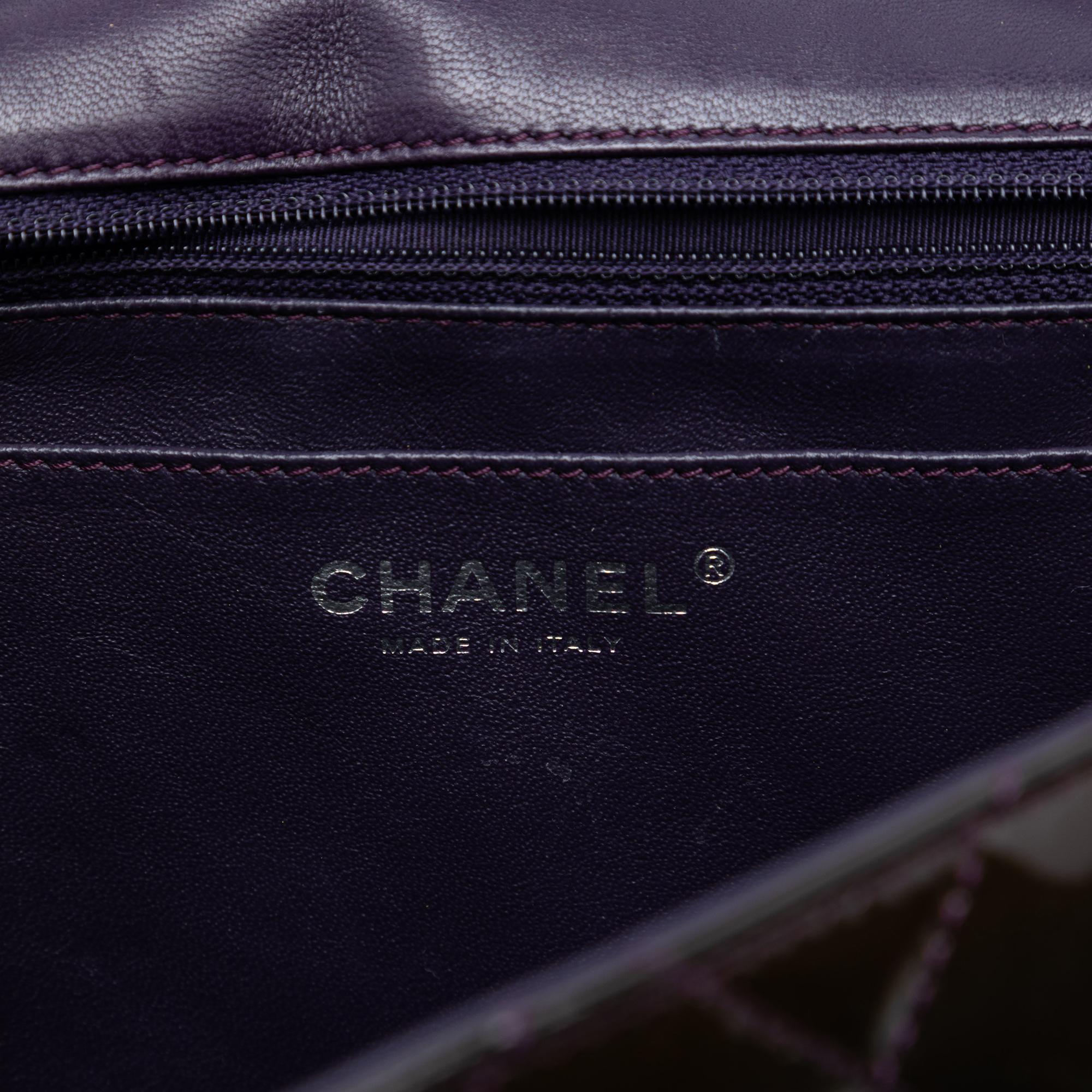 Chanel Jumbo Classic Patent Single Flap
