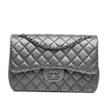 Chanel Jumbo Classic Perforated Lambskin Double Flap