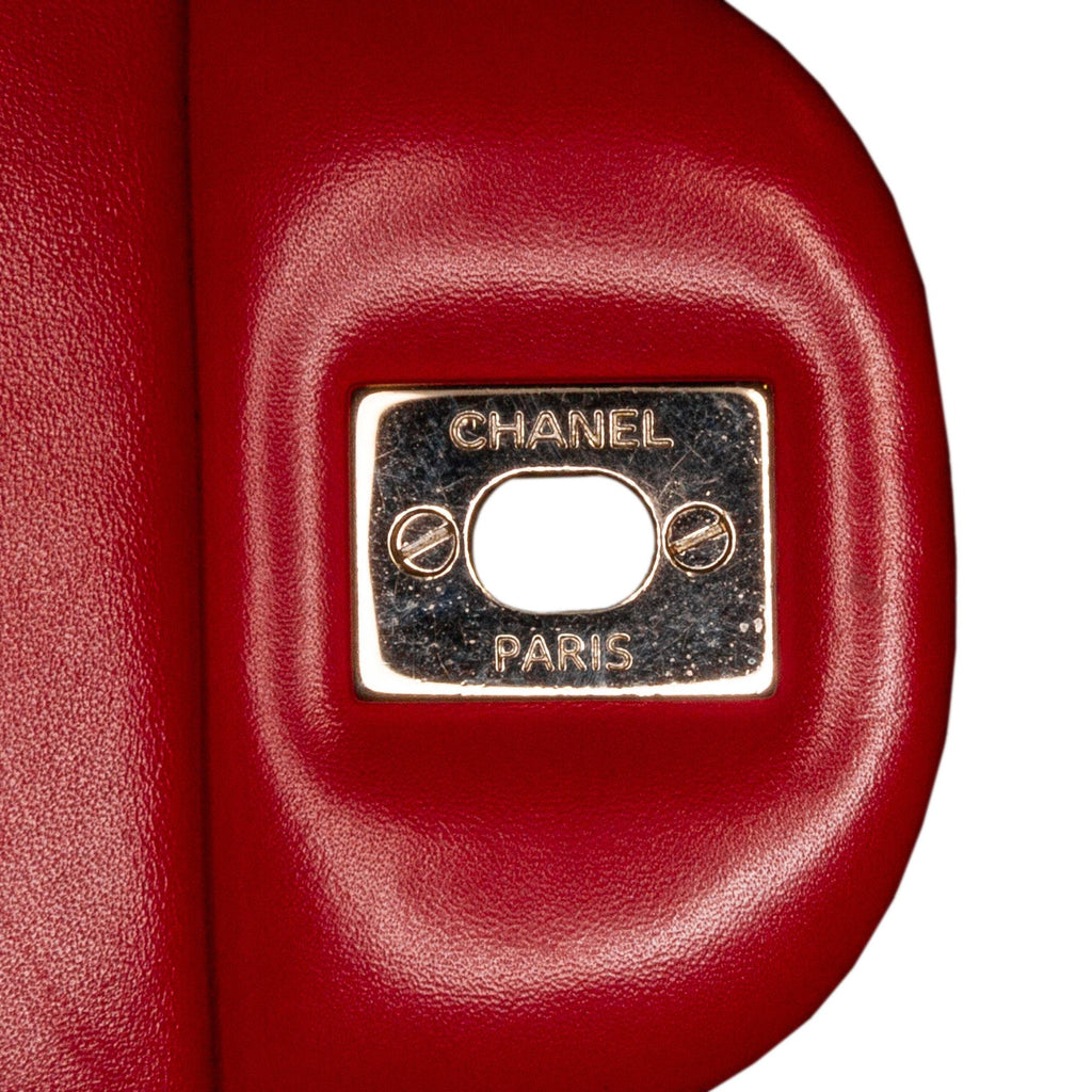 Chanel Jumbo Classic Perforated Lambskin Single Flap (SHG-nXRiI3)