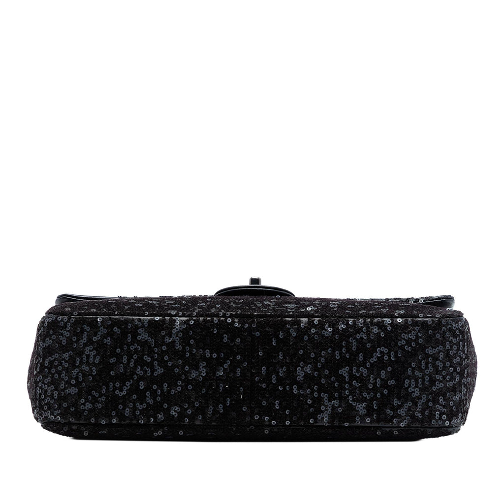 Chanel Jumbo Classic Sequins Single Flap