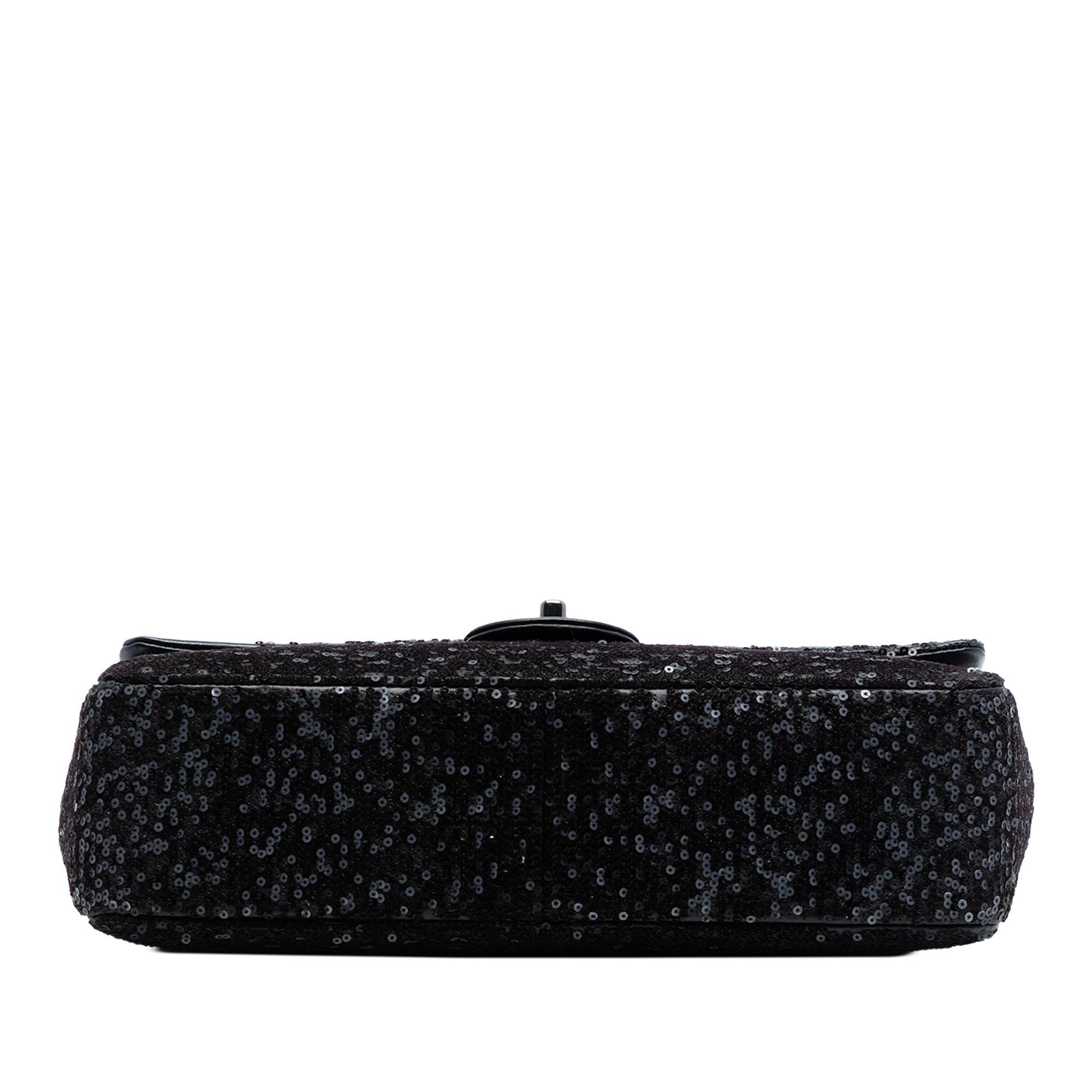 Chanel Jumbo Classic Sequins Single Flap