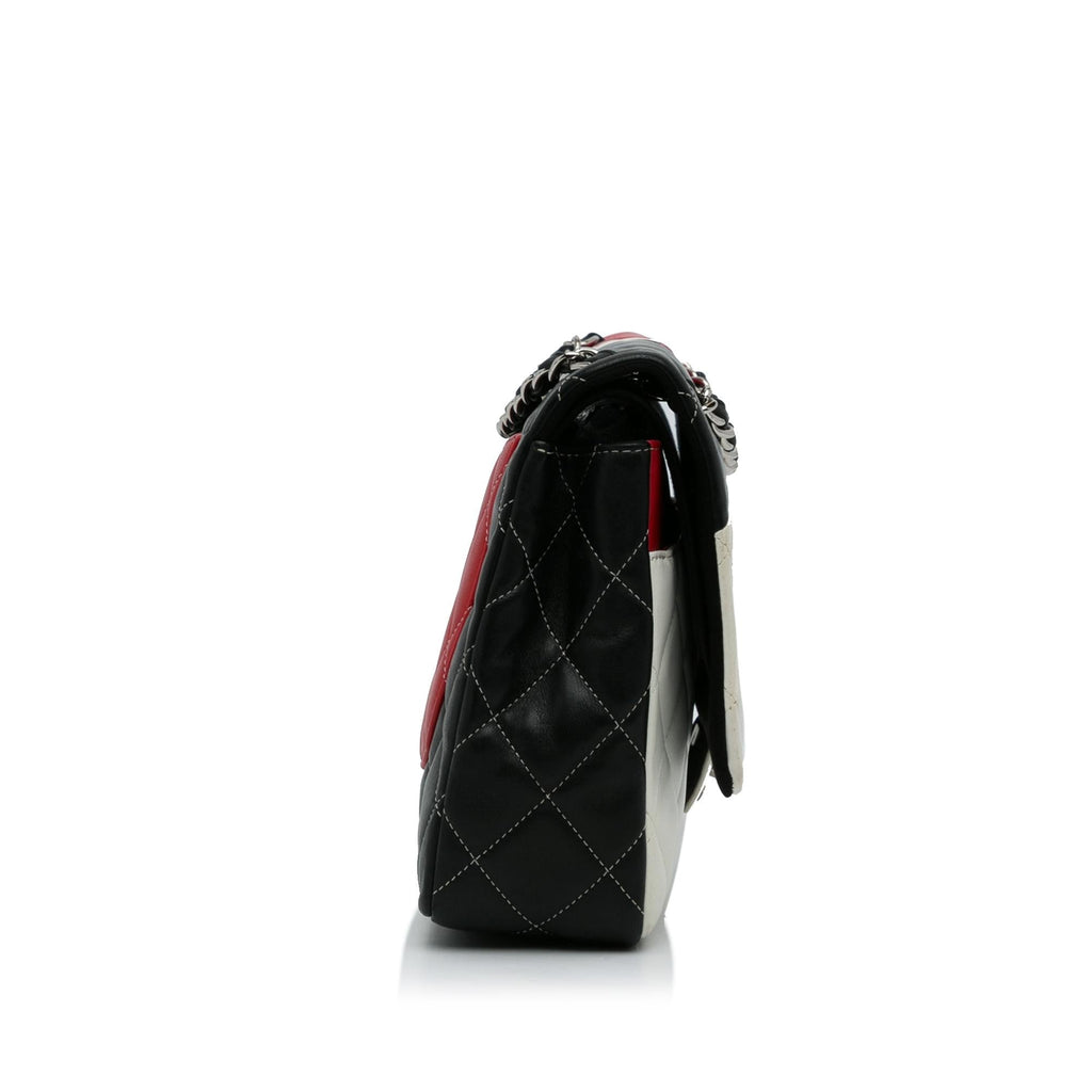 Chanel Jumbo Colorblock Classic Flap Bag (SHG-M8i3M9)