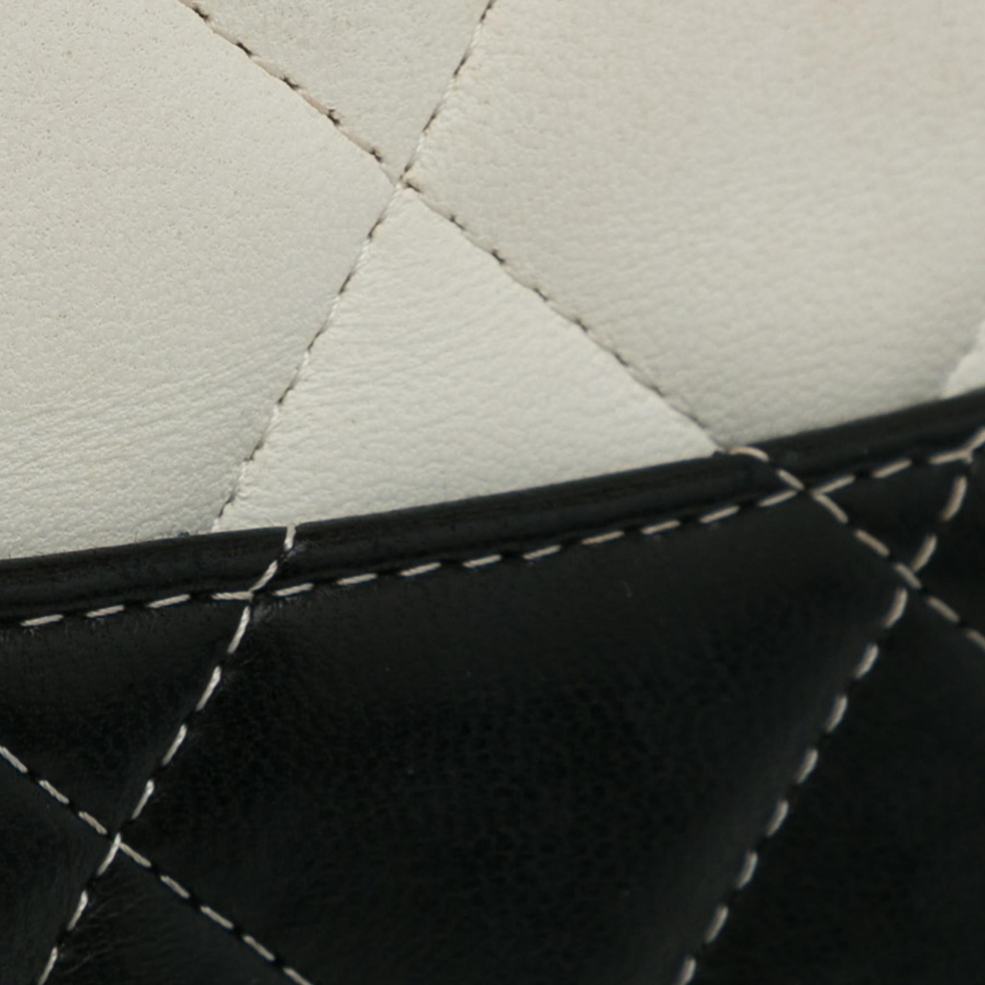 Chanel Jumbo Colorblock Classic Flap Bag (SHG-M8i3M9)