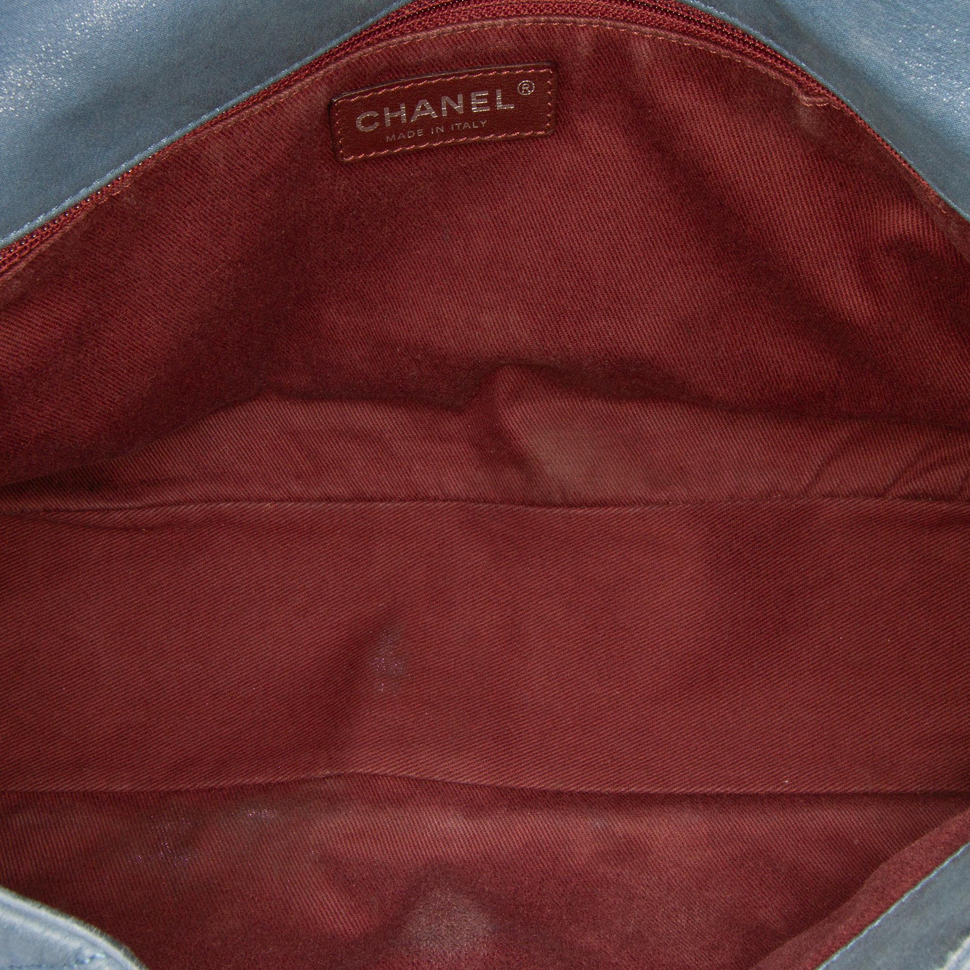 Chanel Jumbo Iridescent Calfskin In The Mix Flap