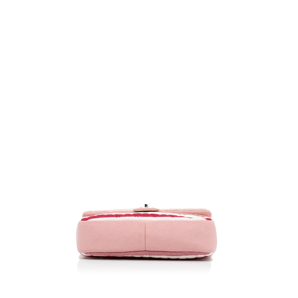 Chanel Jumbo Jersey Felt and Rope Flap (SHG-KKPZgg)