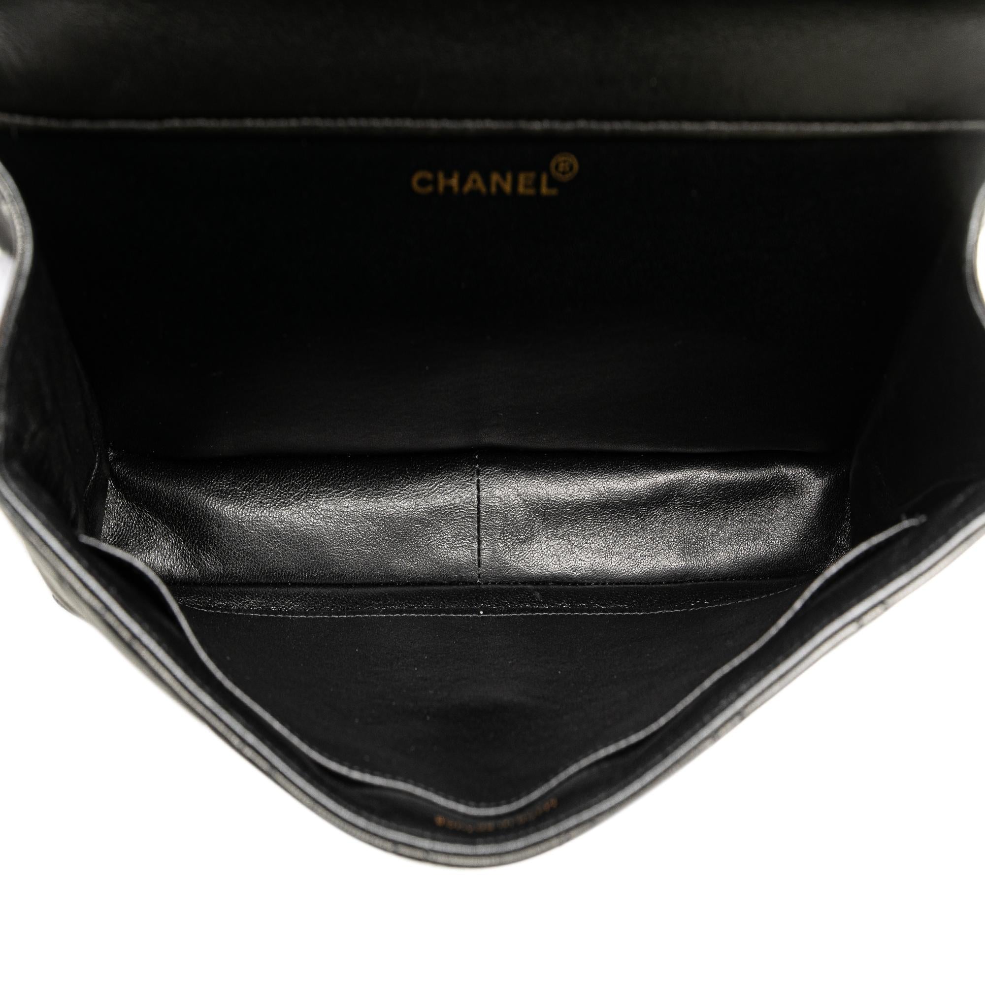 Chanel Jumbo Lambskin Double Sided Flap