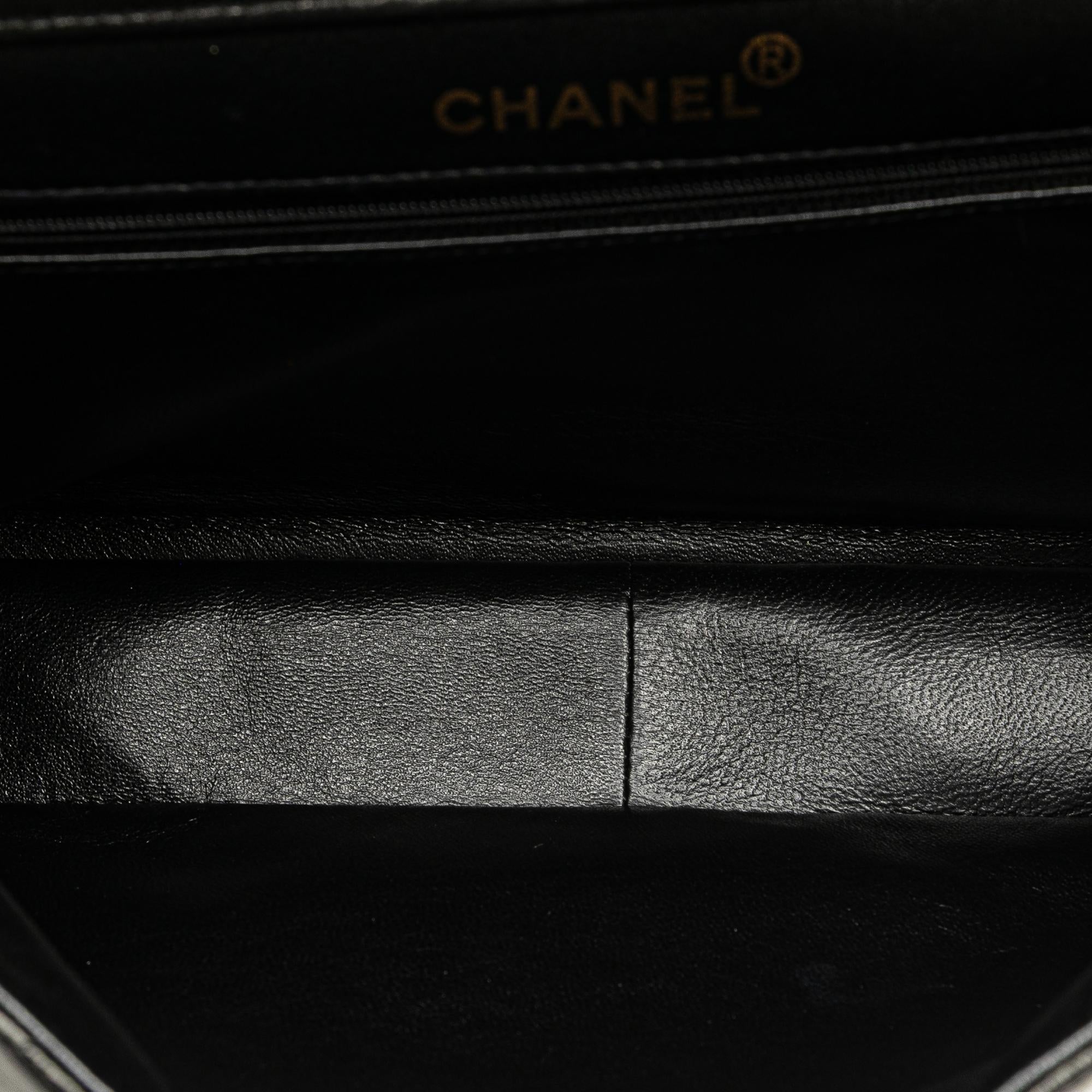 Chanel Jumbo Lambskin Double Sided Flap