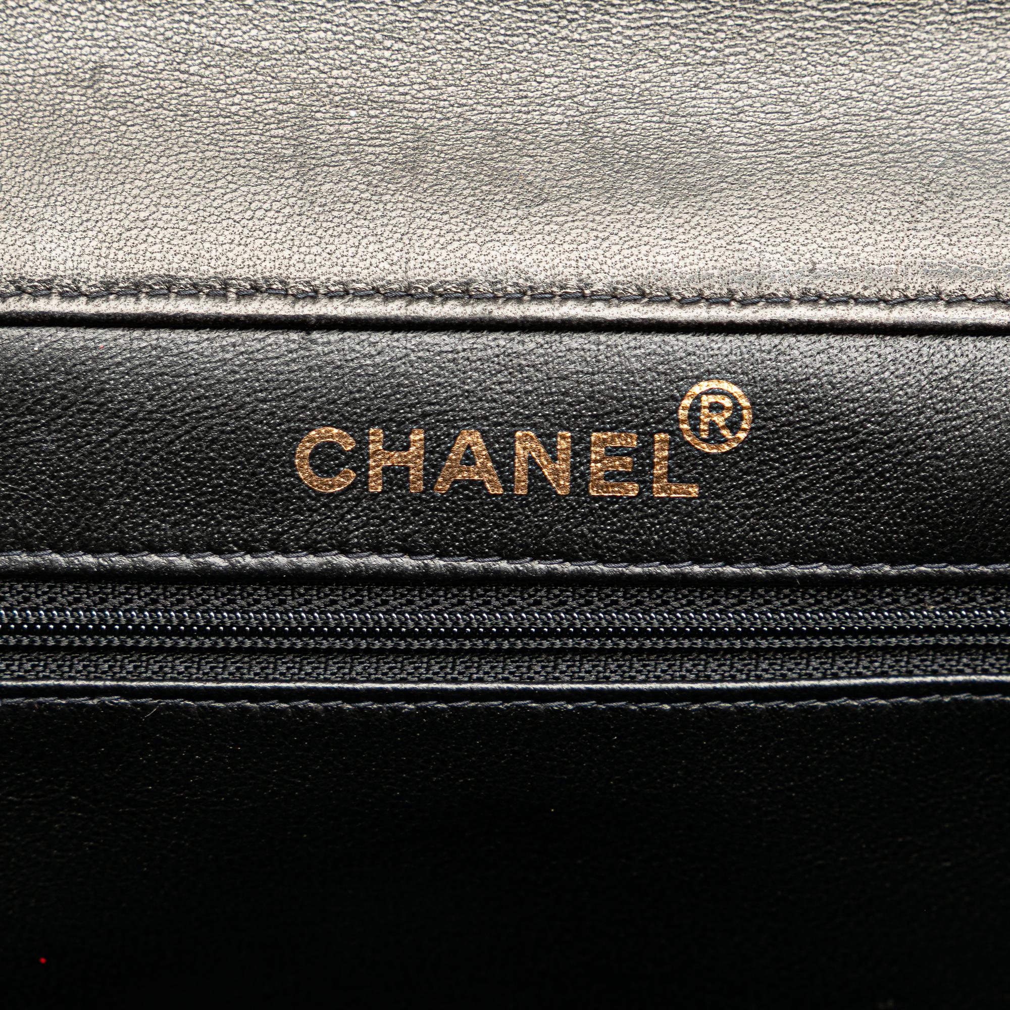Chanel Jumbo Lambskin Double Sided Flap