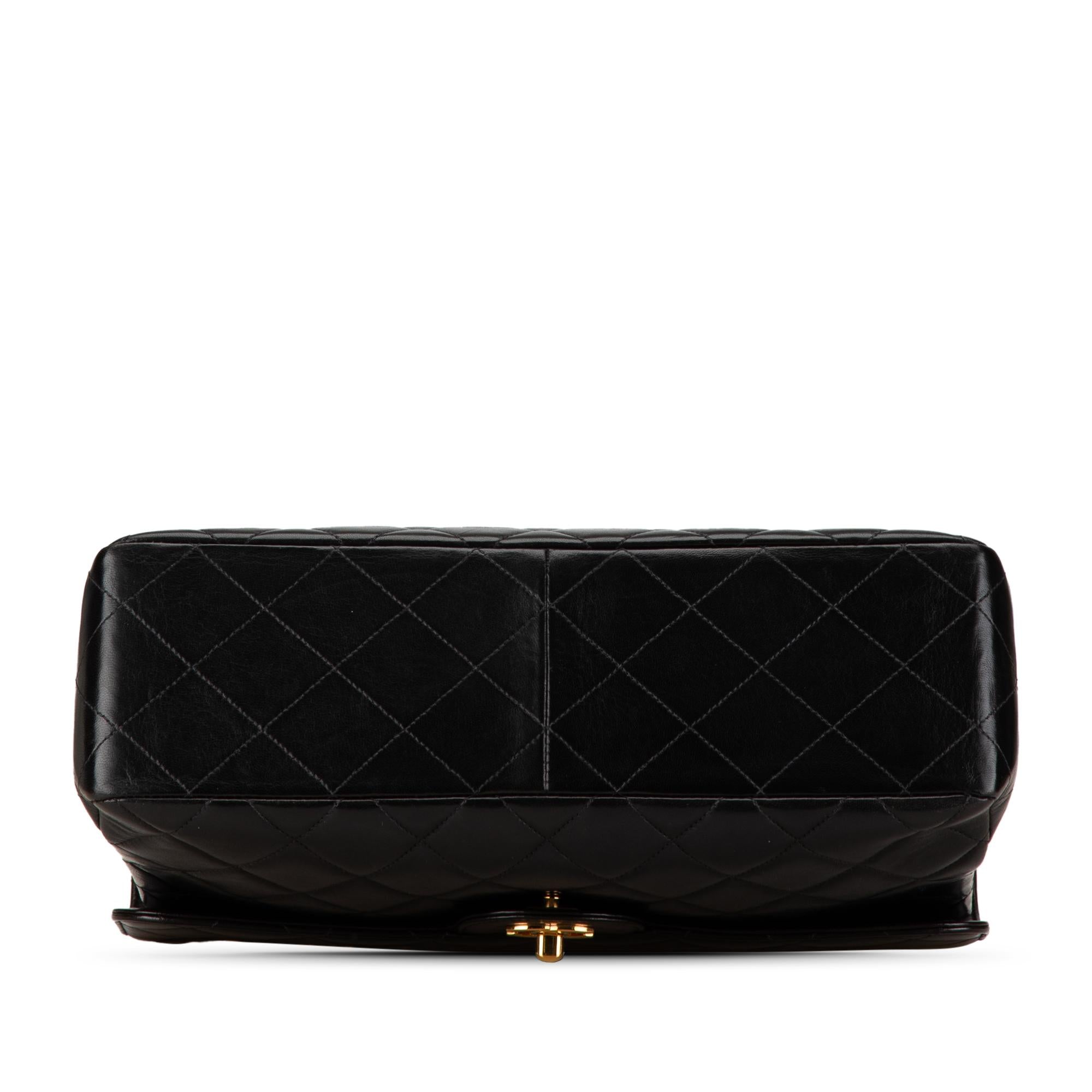 Chanel Jumbo Lambskin Double Sided Flap