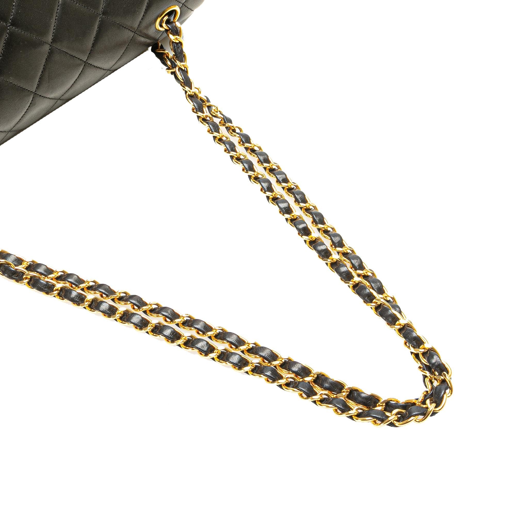 Chanel Jumbo Lambskin Double Sided Flap