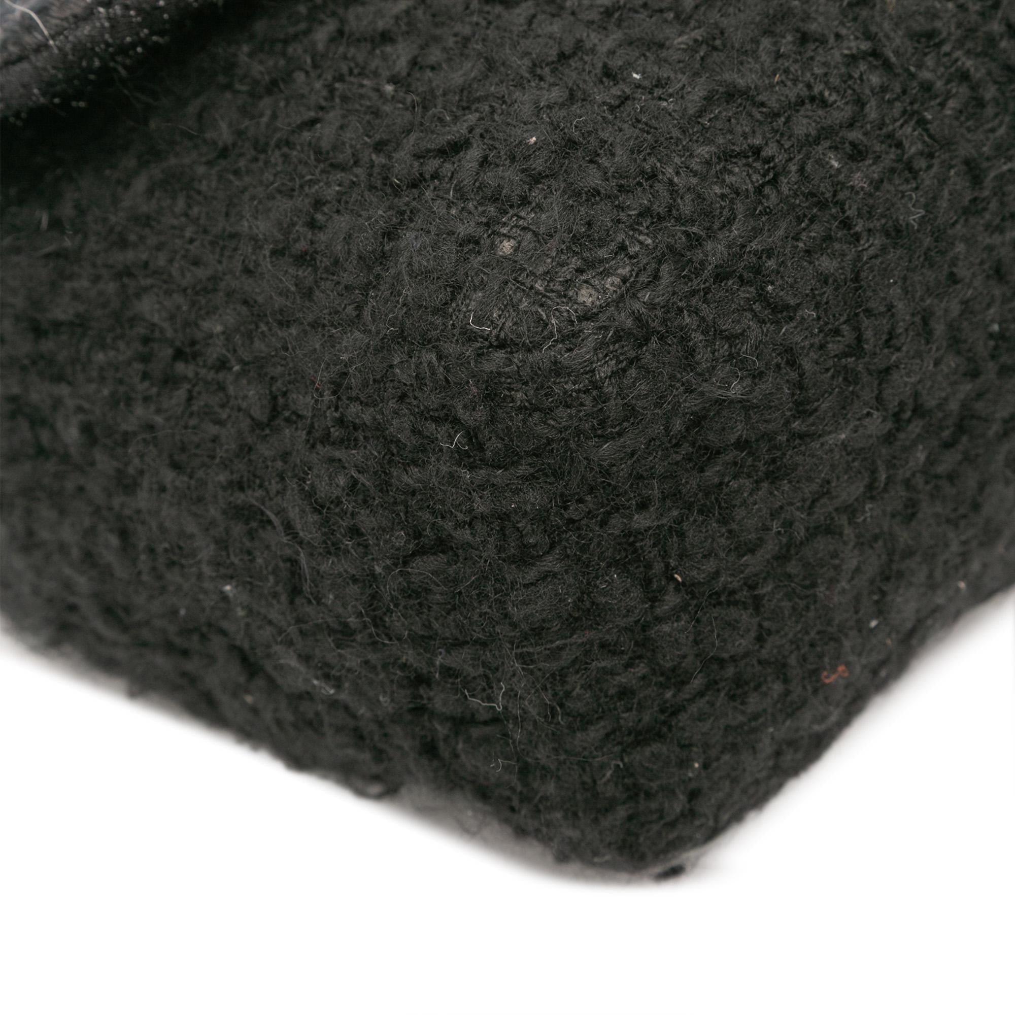 Chanel Jumbo Patchwork Tweed Flap