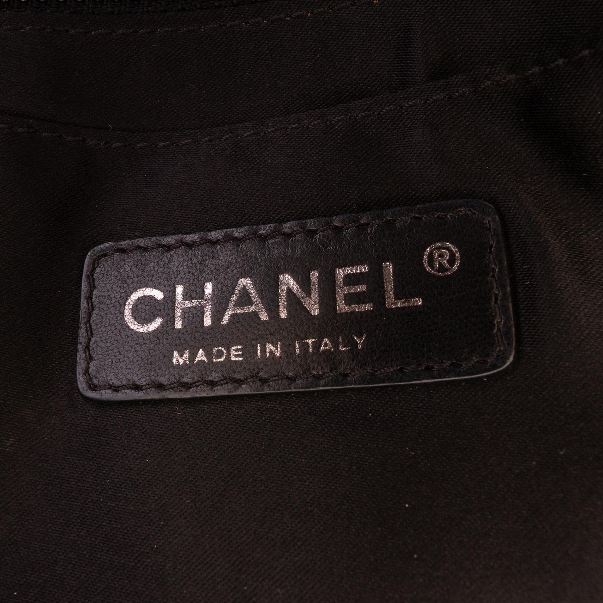 Chanel Jumbo Patchwork Tweed Flap
