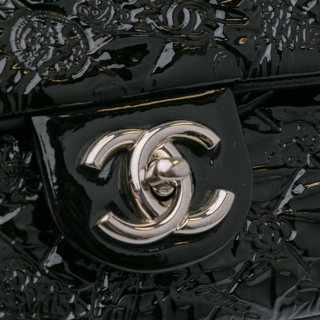 Chanel Jumbo Patent Lucky Symbols Flap (SHG-IatIl6)
