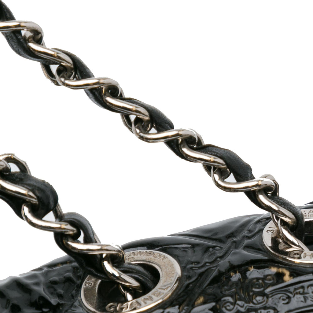Chanel Jumbo Patent Lucky Symbols Flap (SHG-IatIl6)