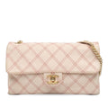 Chanel Jumbo Quilted Calfskin Triple Stitched Flap